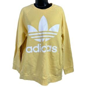 Adidas Trefoil Light Yellow Sweatshirt